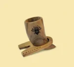 مینی شاخ وایکینگی چوبی لیموکمپ (مدل پایه دار - ظرفیت ۴۰ سی‌سی)